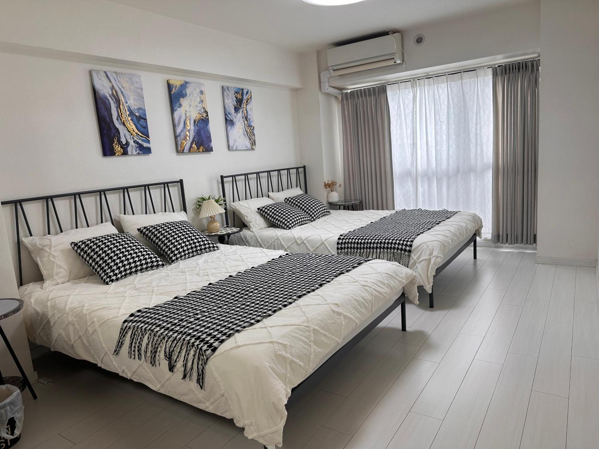 Homestay 新宿超繁华地域歌舞伎町68平方3个卧室-步行3分到歌舞伎町-新宿站9分-东新宿站4分-涩谷直达-最多可住8人